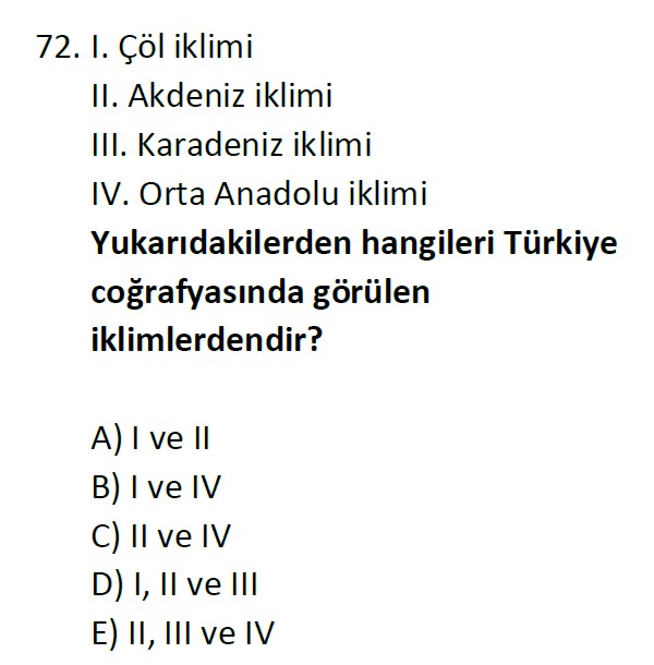 Uzman Öğretmenlik Test