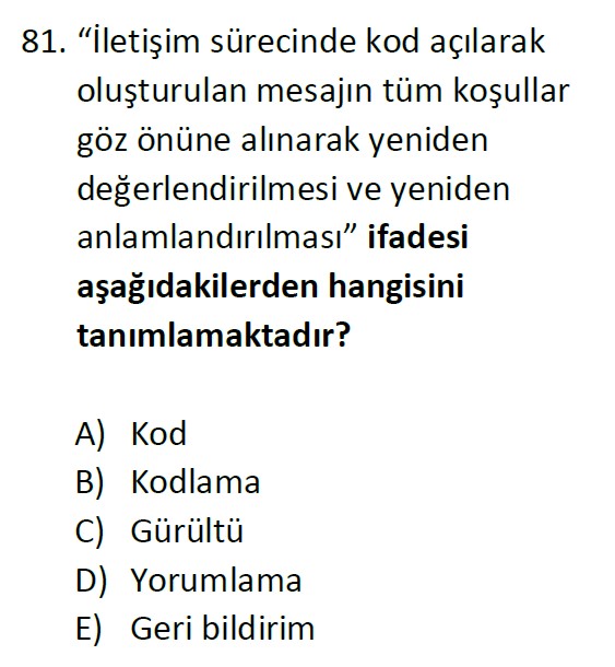 Uzman Öğretmenlik Test