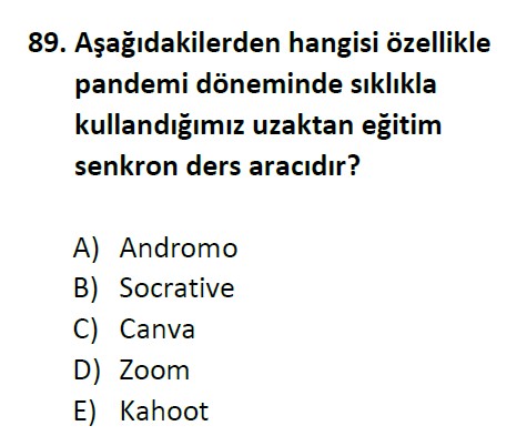 Uzman Öğretmenlik Test