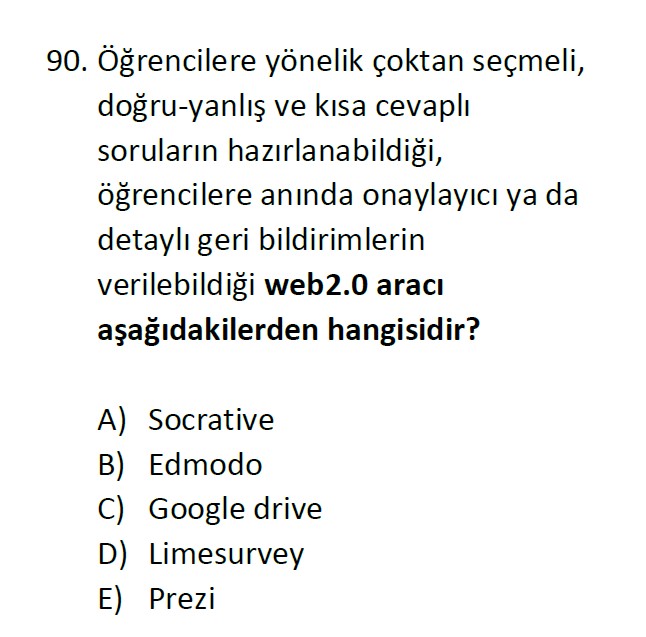 Uzman Öğretmenlik Test