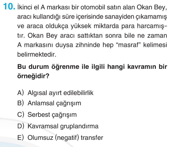 Uzman Öğretmenlik Deneme Sınavı