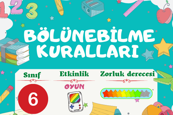 Bölünebilme Kuralları Oyunu