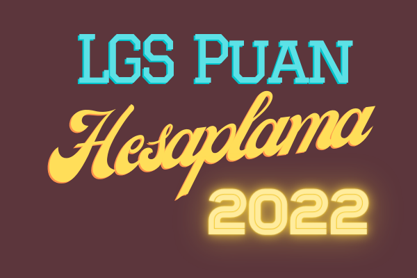 LGS Puan Hesaplama 1 Lgs puan hesaplama
