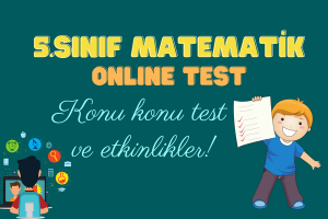 5.Sınıf Matematik Test Çöz