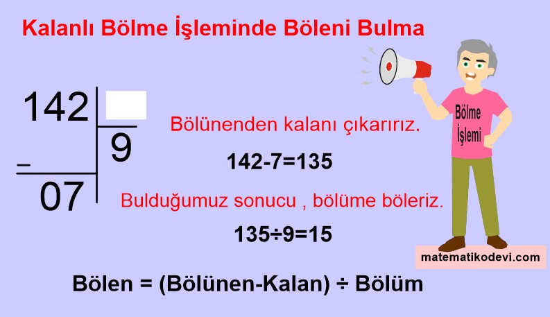 En çok dört basamaklı bir doğal sayıyı, en çok iki basamaklı bir doğal sayıya böler.