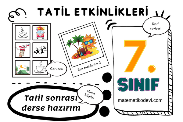 7.Sınıf Tatil Programı 1 7.Sınıf Tatil Programı