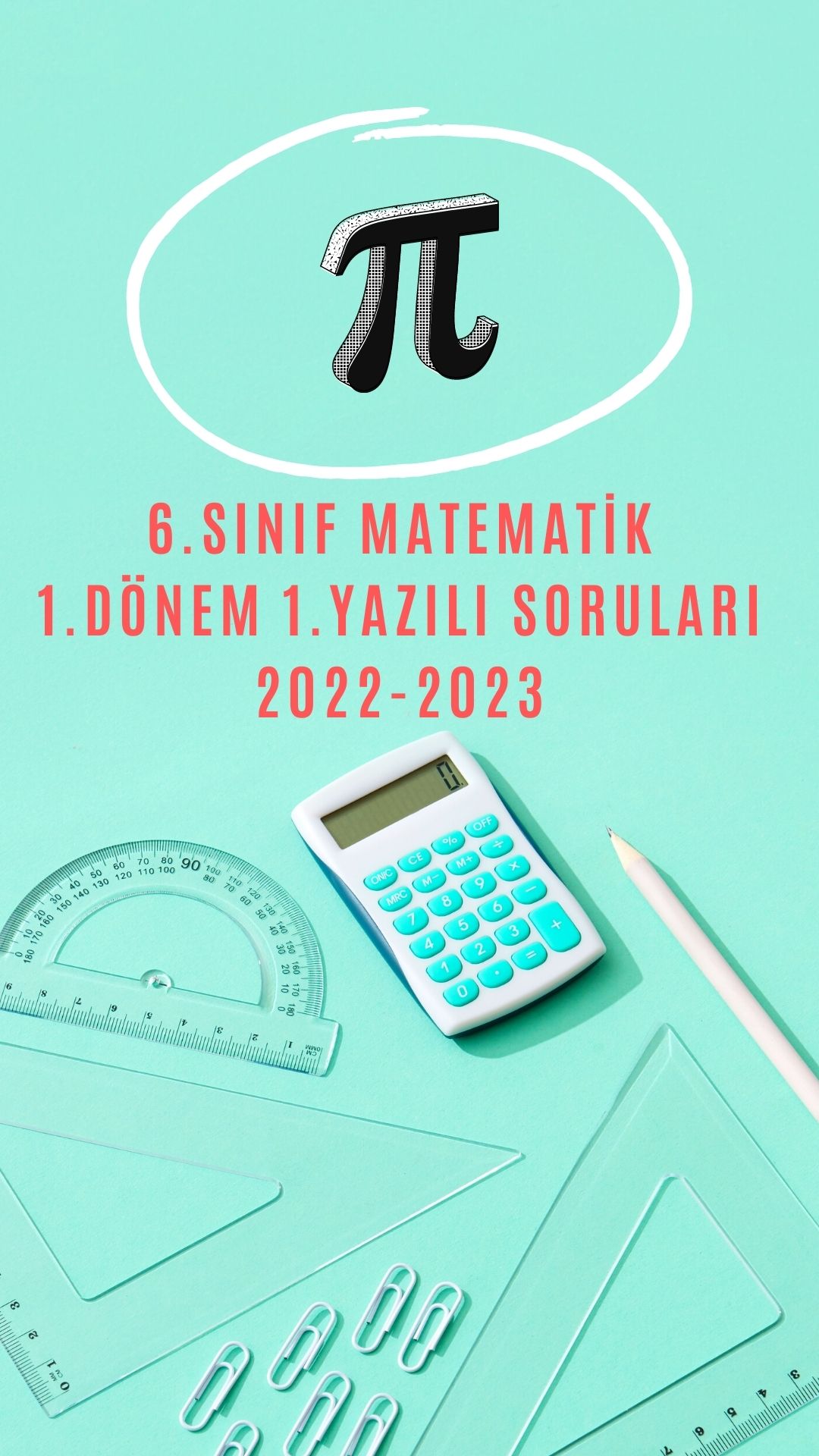 6.Sinif Matematik 1.Donem 1.Yazili Sorulari 2022 2023