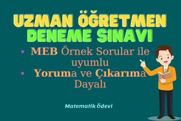 Uzman Öğretmenlik Deneme Sınavı