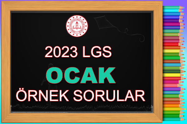 Ocak Ayı Örnek Sorular