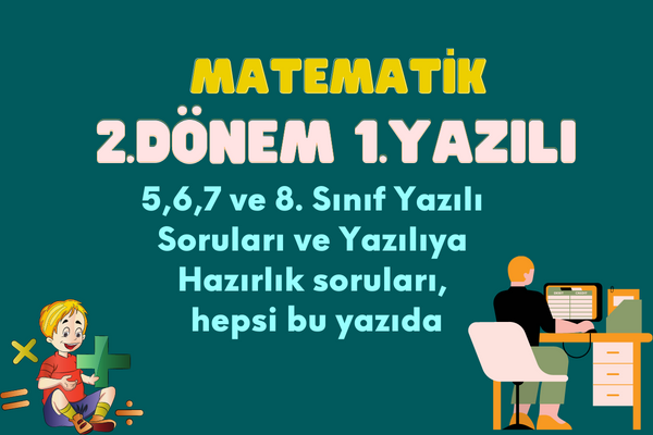 Matematik 2.Dönem 1.Yazılı