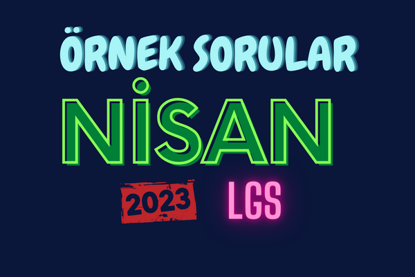 Nisan ayı örnek sorular