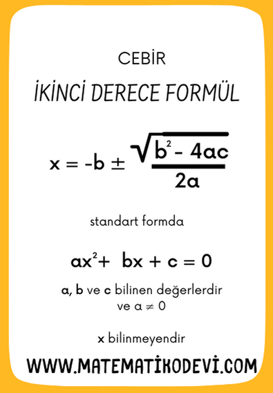 Kuadratik Denklemler