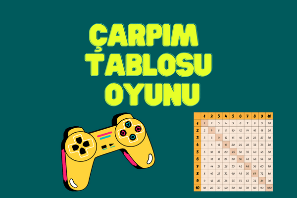 Çarpım Tablosu Oyunu 1 Çarpım Tablosu Oyunu