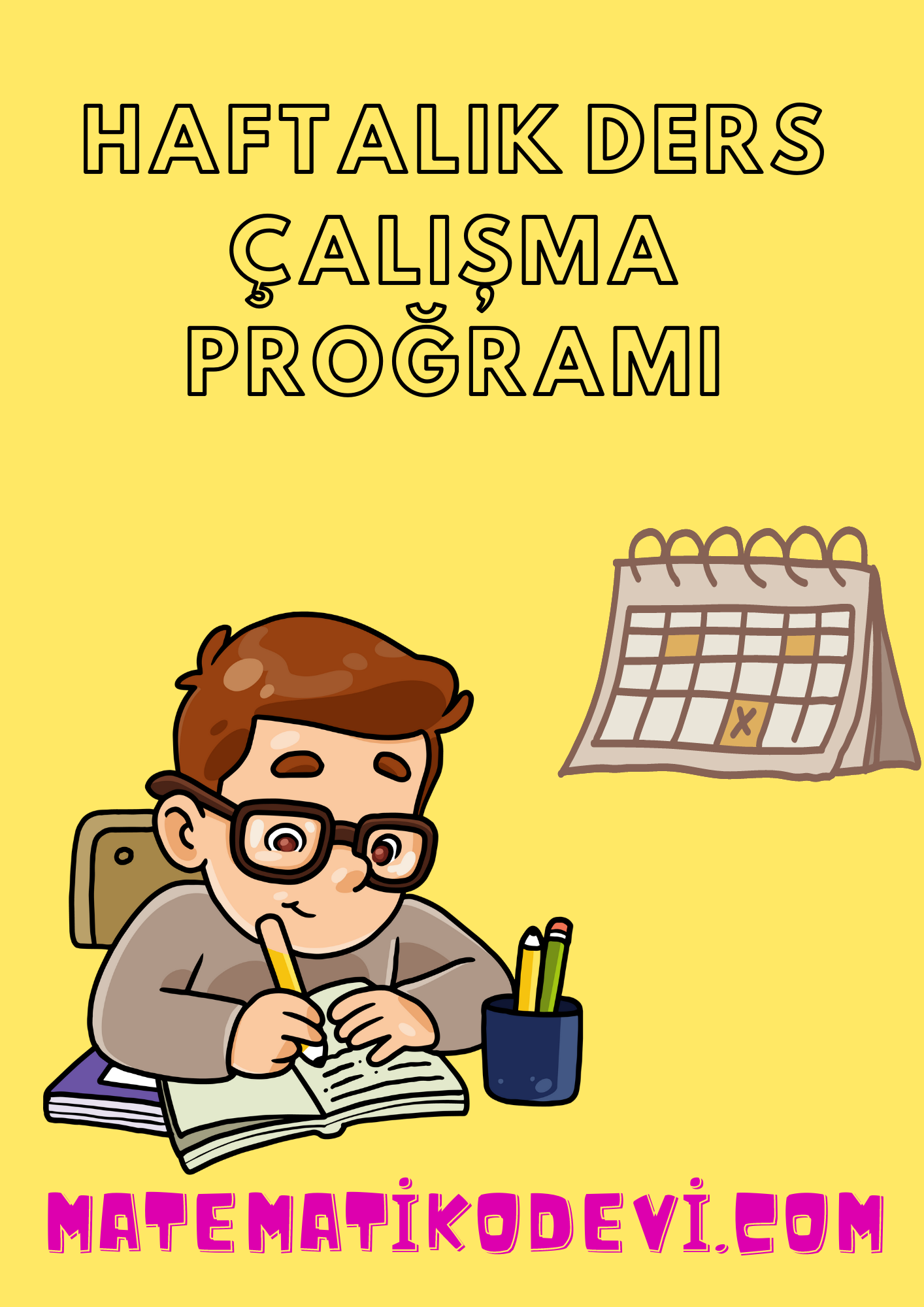 Haftalik Ders Programi pdf